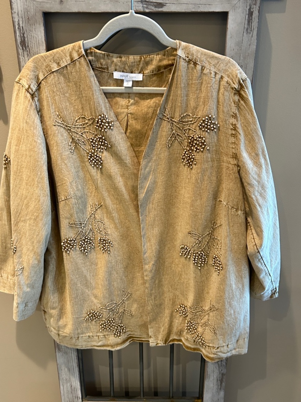 J. Jill Embroidered Jacket